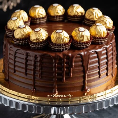 Ferrero Rocher Cake