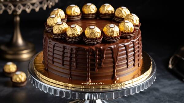 Ferrero Rocher Cake